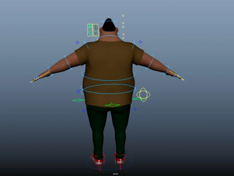 Cartoon Man 3D Model
