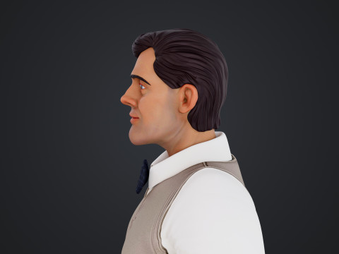 Cartoon Man 3D Model