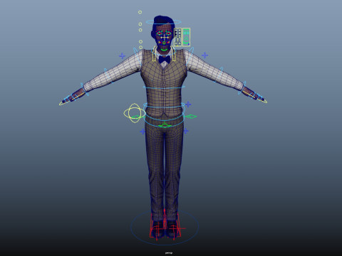 Cartoon Man 3D Model