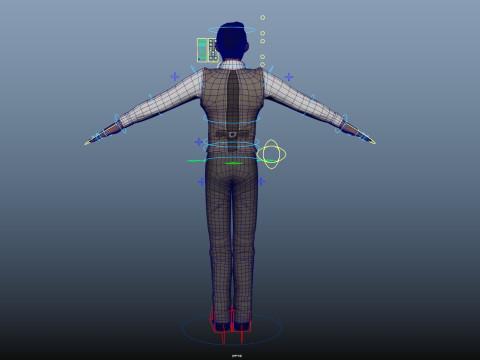 Cartoon Man 3D Model