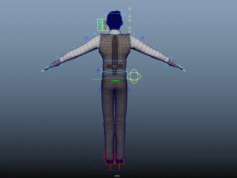 Cartoon Man 3D Model