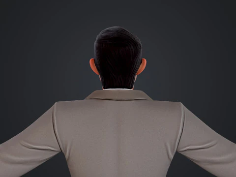 Cartoon Man 3D Model