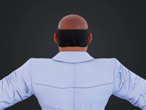 Cartoon Man 3D Model