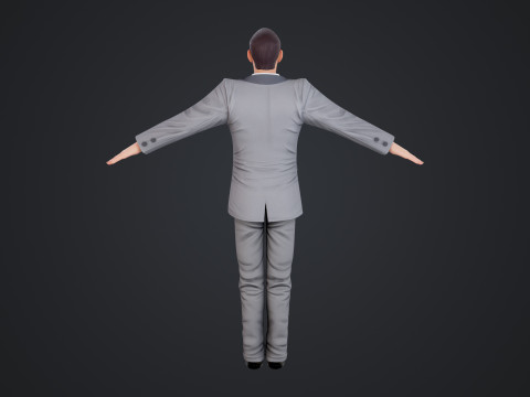 Cartoon Man 3Dモデル