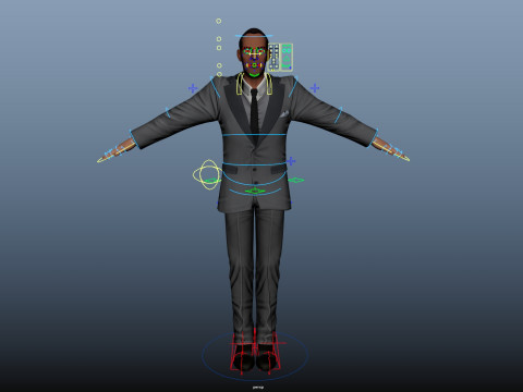 Cartoon Man 3Dモデル