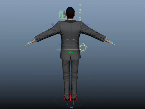 Cartoon Man 3D Model