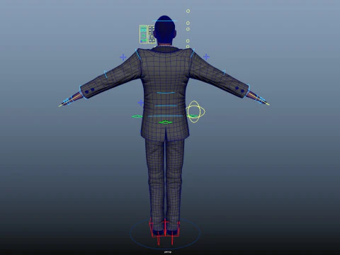 Cartoon Man 3D Model