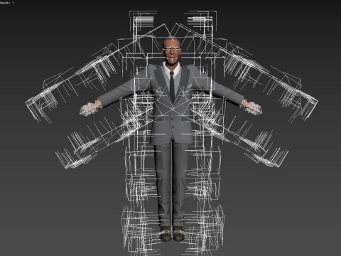 Cartoon Man 3Dモデル