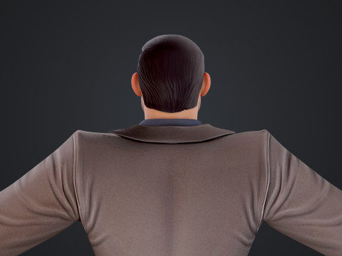 Cartoon Man 3Dモデル