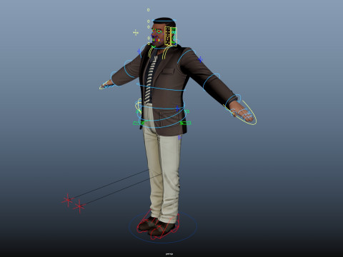 Cartoon Man 3Dモデル
