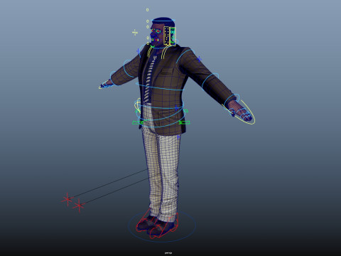 Cartoon Man 3Dモデル