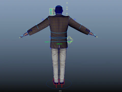 Cartoon Man 3D Model