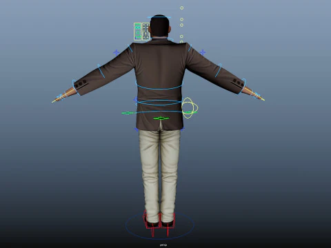 Cartoon Man 3D Model
