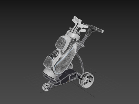 Golf Course Trolley 3D Модель