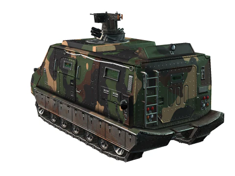Cat RWS Camo 3D Model