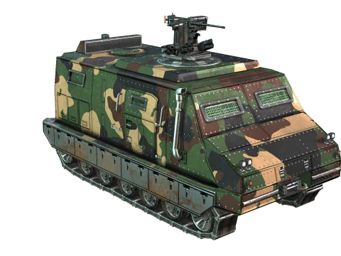 Cat RWS Camo 3D Model