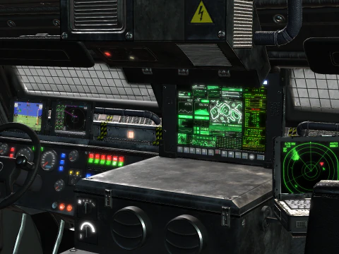 Cat RWS Camo 3D Model