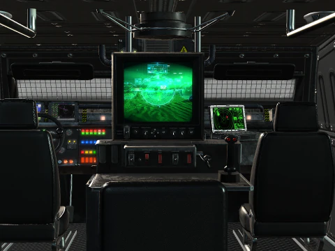Cat RWS Camo 3D Model