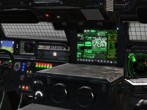 Tracked armored vehicle 3D 모델