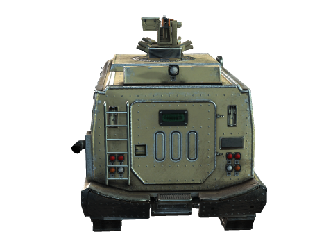 Tracked armored vehicle 3D 모델