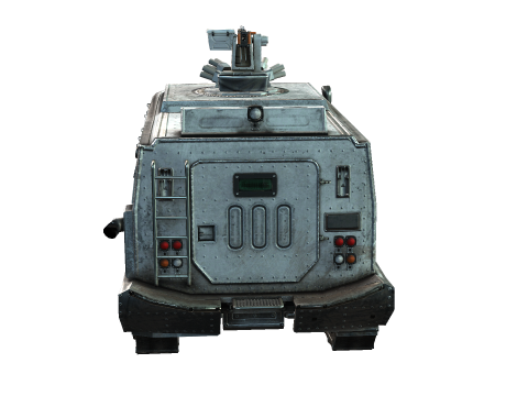 Tracked armored vehicle Modello 3D
