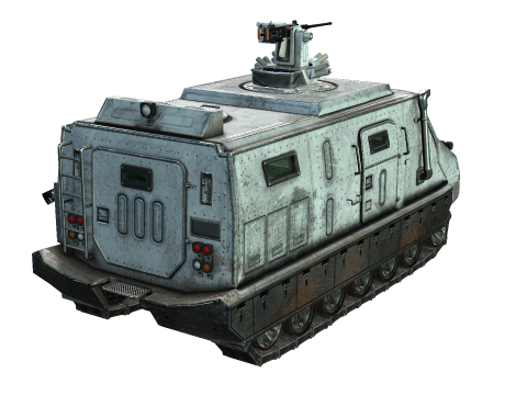 Tracked armored vehicle Modello 3D