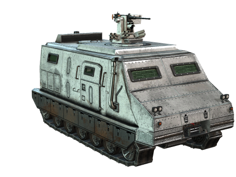 Tracked armored vehicle Modello 3D