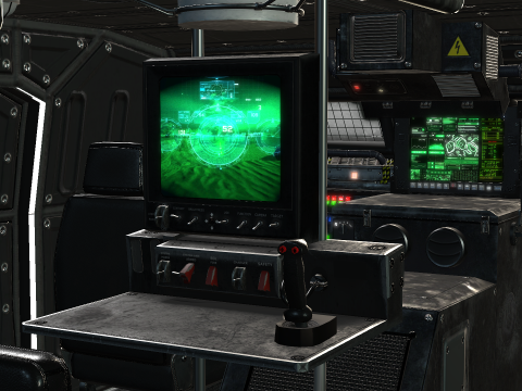 Tracked armored vehicle Modello 3D