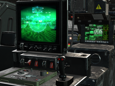 Tracked armored vehicle 3D 모델