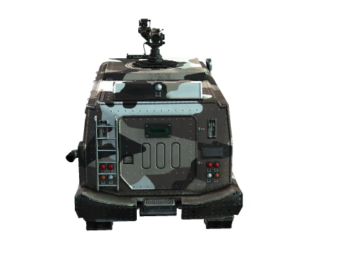 Tracked armored vehicle 3D Model