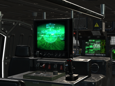 Tracked armored vehicle 3D 모델