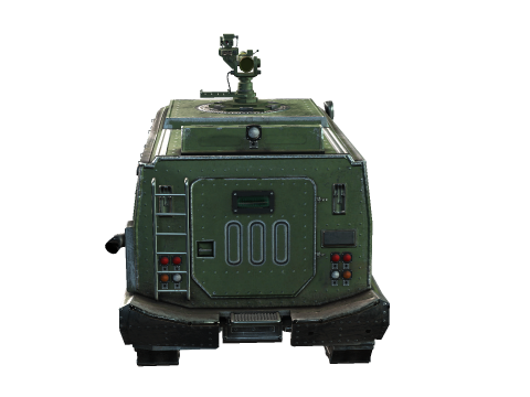 Tracked armored vehicle 3D 모델