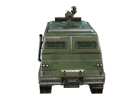 Tracked armored vehicle 3D 모델