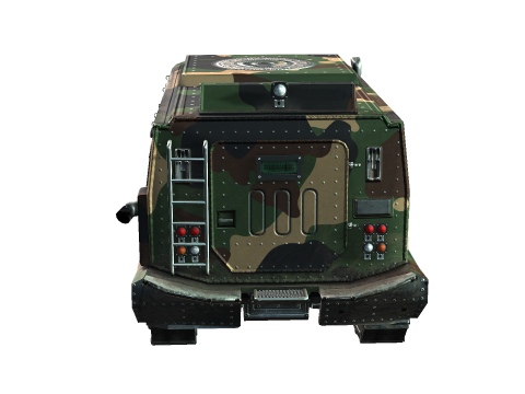 Tracked armored vehicle 3D Model