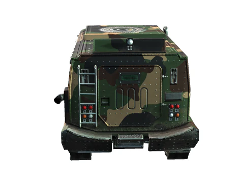Tracked armored vehicle 3D Model