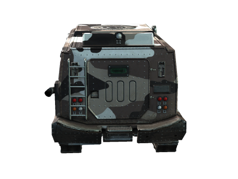 Tracked armored vehicle 3D Model