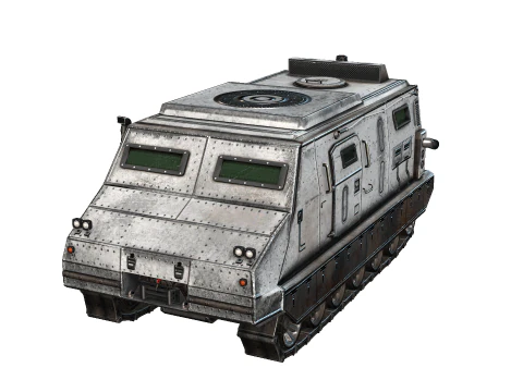 Paletli zırhlı ara&ccedil; 3D Model