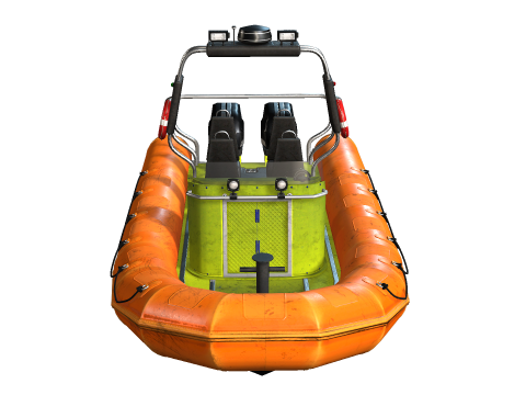 Rescue Boat 3D मॉडल