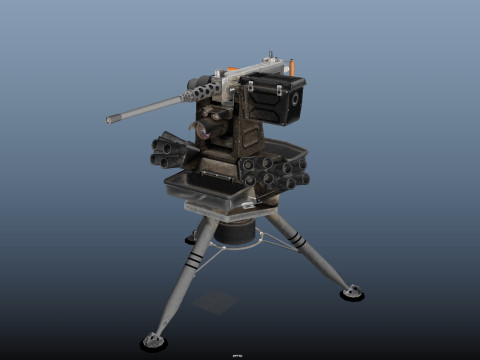 RWS Tripod 3D Model