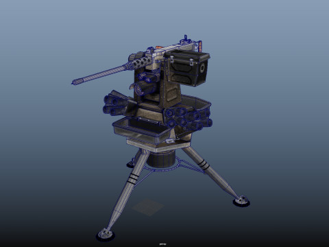 RWS Tripod 3D Model