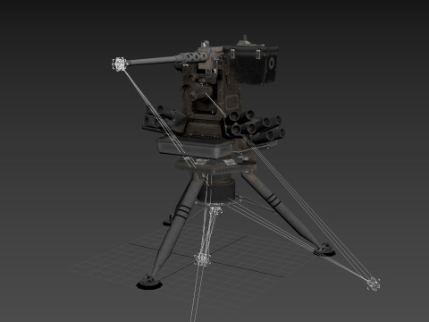 RWS Tripod 3D Model