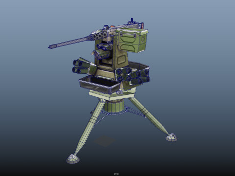 RWS Tripod 3D Model
