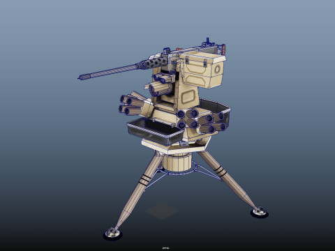 RWS Tripod 3D Model
