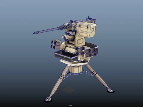 RWS Tripod 3D Model