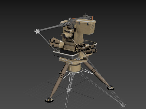 RWS Tripod 3D Model