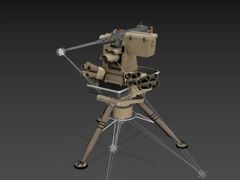 RWS Tripod 3D Model