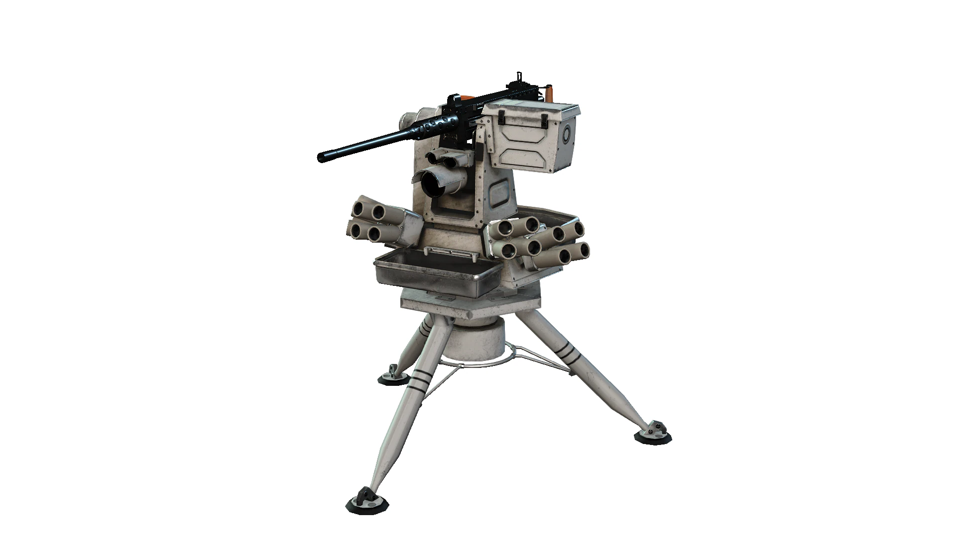 RWS Tripod 3D Model .c4d .max .obj .3ds .fbx .stl .blend 