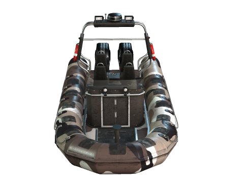 Tactical Boat 3D Model