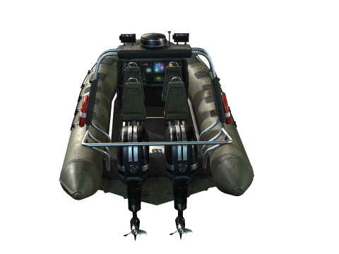 Tactical Boat 3D 모델