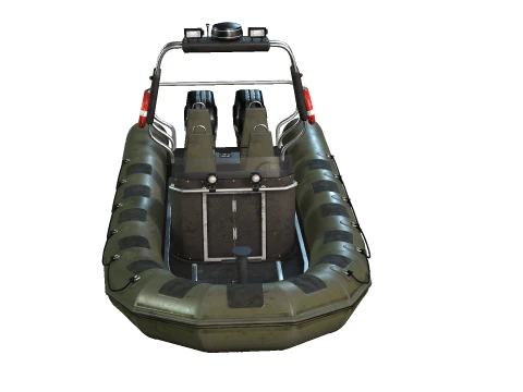Tactical Boat 3D Model